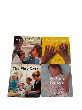 Set of 4 Lovevery Storyboard Board Books